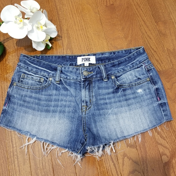 PINK Victoria's Secret Pants - Pink Victoria's Secret Jean Short Size 4